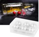 6Pcs Stainless Steel Ice Cubes Cooling Ball Whiskey Stones Reusable Metal Ice Cubes for Whiskey, Bourbon, Scotch, Vodka, Liqueurs, Beer Wine, Whiskey Rocks Chilling Stones.