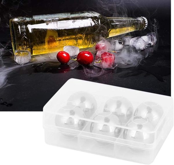 6Pcs Stainless Steel Ice Cubes Cooling Ball Whiskey Stones Reusable Metal Ice Cubes for Whiskey, Bourbon, Scotch, Vodka, Liqueurs, Beer Wine, Whiskey Rocks Chilling Stones. - Image 2